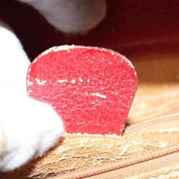 GUCCI Bamboo Hand Bag Leather Red 002 1186 0260 Auth ep4665 - Picture 12 of 16